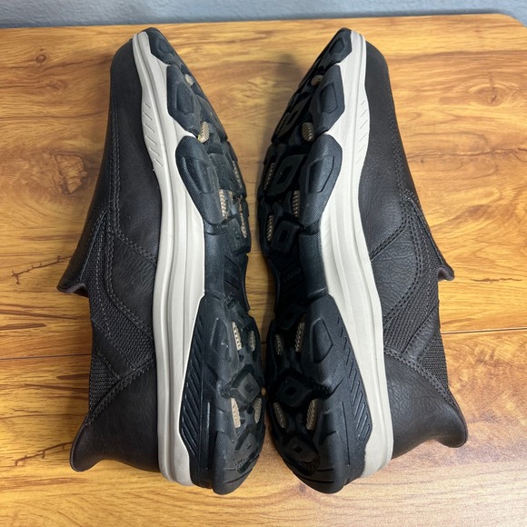 Skechers Swift Fit Hands Free Shoes Mens Size 11 Slip On Brown Faux Leather - Picture 8 of 10